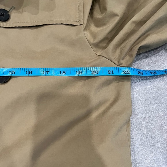 [MT/MG]Banana Republic Men Beige Water Resistant Insulated Trench Coat - Picture 4 of 10